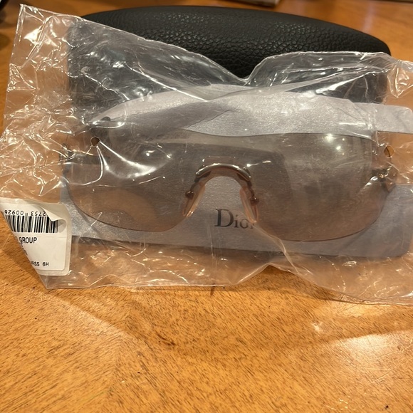 Dior shield vintage  new glasses unisex showstoppers light weight metal frame - Picture 8 of 13